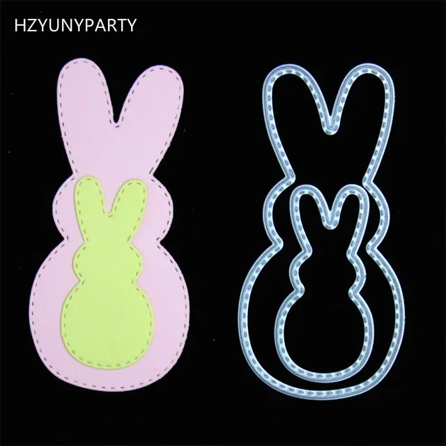 Rabbits Metal Cut Dies Stencils for Scrapbooking Stamp/Photo Album Decorative Embossing DIY Paper Cards
Rabbits Metal Cut Dies Stencils for Scrapbooking Stamp/Photo Album Decorative Embossing DIY Paper Cards