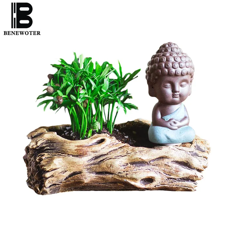 Creative Ceramic Buddha Monk Flower Pot Garden Planters Vintage Desktop Bonsai Indoor Office Living Room Pots for Flowers Decor
Creative Ceramic Buddha Monk Flower Pot Garden Planters Vintage Desktop Bonsai Indoor Office Living Room Pots for Flowers Decor