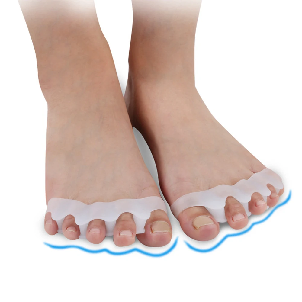 6pcs=3pairs Silicone Gel Hallux Valgus Spacer Relief Pain Straightener Pedicure Foot Care Bunion Corrector Toe Separator
6pcs=3pairs Silicone Gel Hallux Valgus Spacer Relief Pain Straightener Pedicure Foot Care Bunion Corrector Toe Separator
