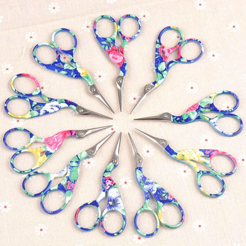 Ножницы для шитья с цветочным узором 9 см|scissors for fabric|tailor scissorssewing scissors |