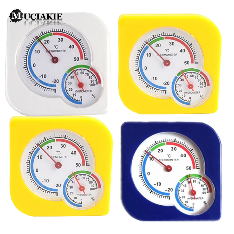 MUCIAKIE 1PC Mini A7 Gourd Shaped Clock-shaped Indoor Outdoor Hygrometer Humidity Thermometer Temperature Meter Gauge
MUCIAKIE 1PC Mini A7 Gourd Shaped Clock-shaped Indoor Outdoor Hygrometer Humidity Thermometer Temperature Meter Gauge
