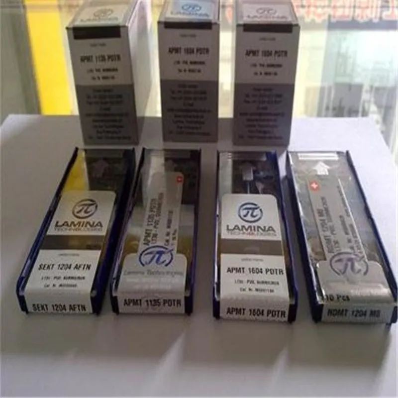 APKT1003PDTR LT30 100% Original LAMINA carbide insert with the best quality 10pcs/lot free shipping
APKT1003PDTR LT30 100% Original LAMINA carbide insert with the best quality 10pcs/lot free shipping