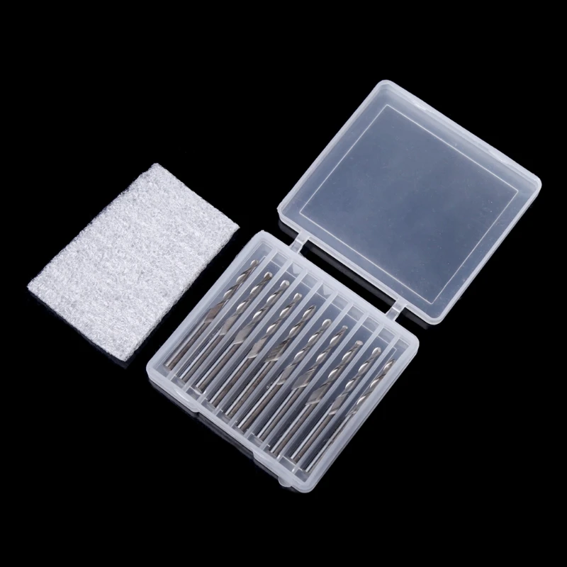 10 Pcs 1/8" 17mm Double Flute Spiral Carbide Flat Nose End Mill CNC Router Bits Set
10 Pcs 1/8" 17mm Double Flute Spiral Carbide Flat Nose End Mill CNC Router Bits Set