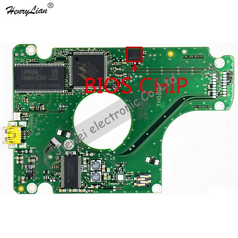 USB 2 0 жесткая печатная плата драйвера Логическая для/номер платы: BF41 00357A S3M_329_REV.01