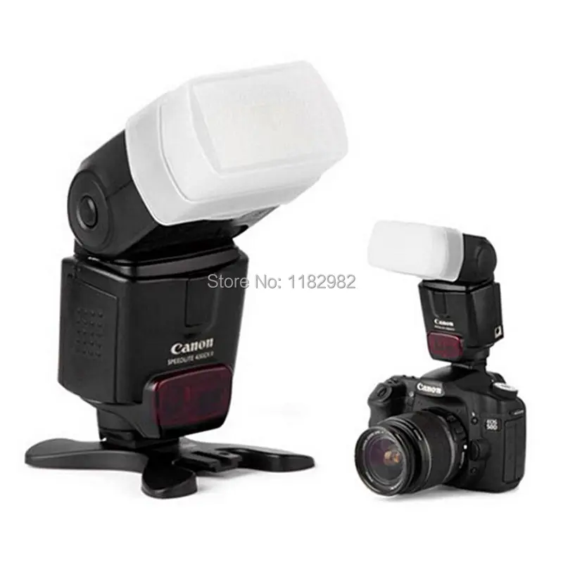 Softbox Bounce Diffuser Soft Box for Canon 580EX 580EXII Yongnuo YN560 YN565EX flash
Softbox Bounce Diffuser Soft Box for Canon 580EX 580EXII Yongnuo YN560 YN565EX flash