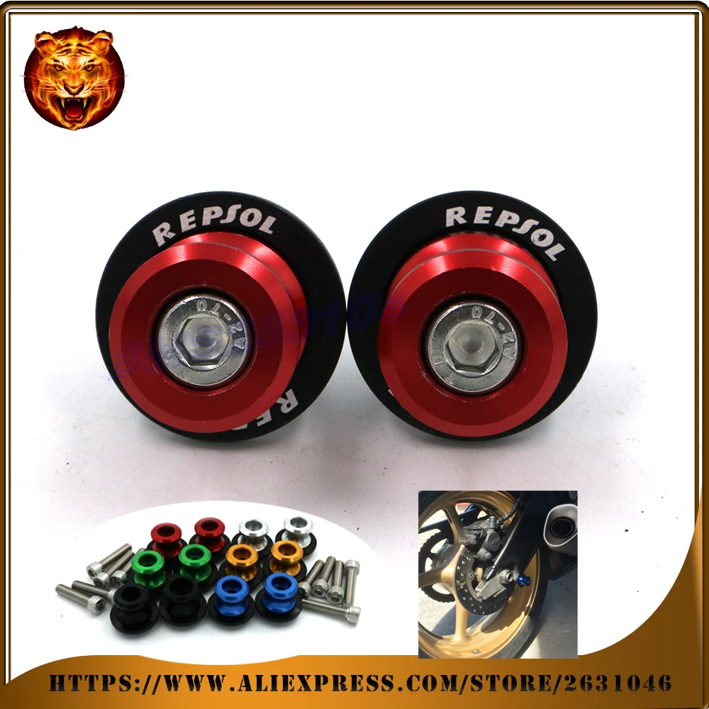 Motorcycle Swingarm Spools Slider Stand Screws 0.315 inch FOR HONDA CBR1000RR CBR600F CBR600RR CBR929 CBR900RR CBR954RR logo
Motorcycle Swingarm Spools Slider Stand Screws 0.315 inch FOR HONDA CBR1000RR CBR600F CBR600RR CBR929 CBR900RR CBR954RR logo