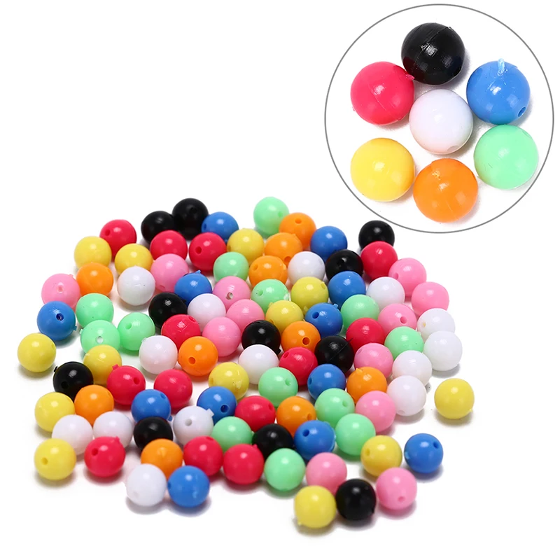 100PCS 6mm 8mm DIY Multiple Color Mixed Fishing Rigging Plastic Beads Stops for Lure Spinners Sabiki
100PCS 6mm 8mm DIY Multiple Color Mixed Fishing Rigging Plastic Beads Stops for Lure Spinners Sabiki