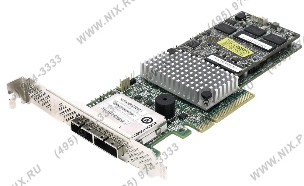 RaidStorage ThinkServer LSI9286CV-8e 6Gb SAS RAID HBA by LSI 1GB Cache Controller Card 
RaidStorage ThinkServer LSI9286CV-8e 6Gb SAS RAID HBA by LSI 1GB Cache Controller Card