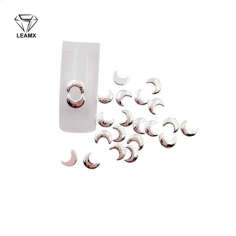 50 PCS Silver Moon Surface Smooth 3D Metal Nail Stickers 3 * 5 mm Sole DIY Nail Art Nail Art Decoration Beautiful Girls
50 PCS Silver Moon Surface Smooth 3D Metal Nail Stickers 3 * 5 mm Sole DIY Nail Art Nail Art Decoration Beautiful Girls