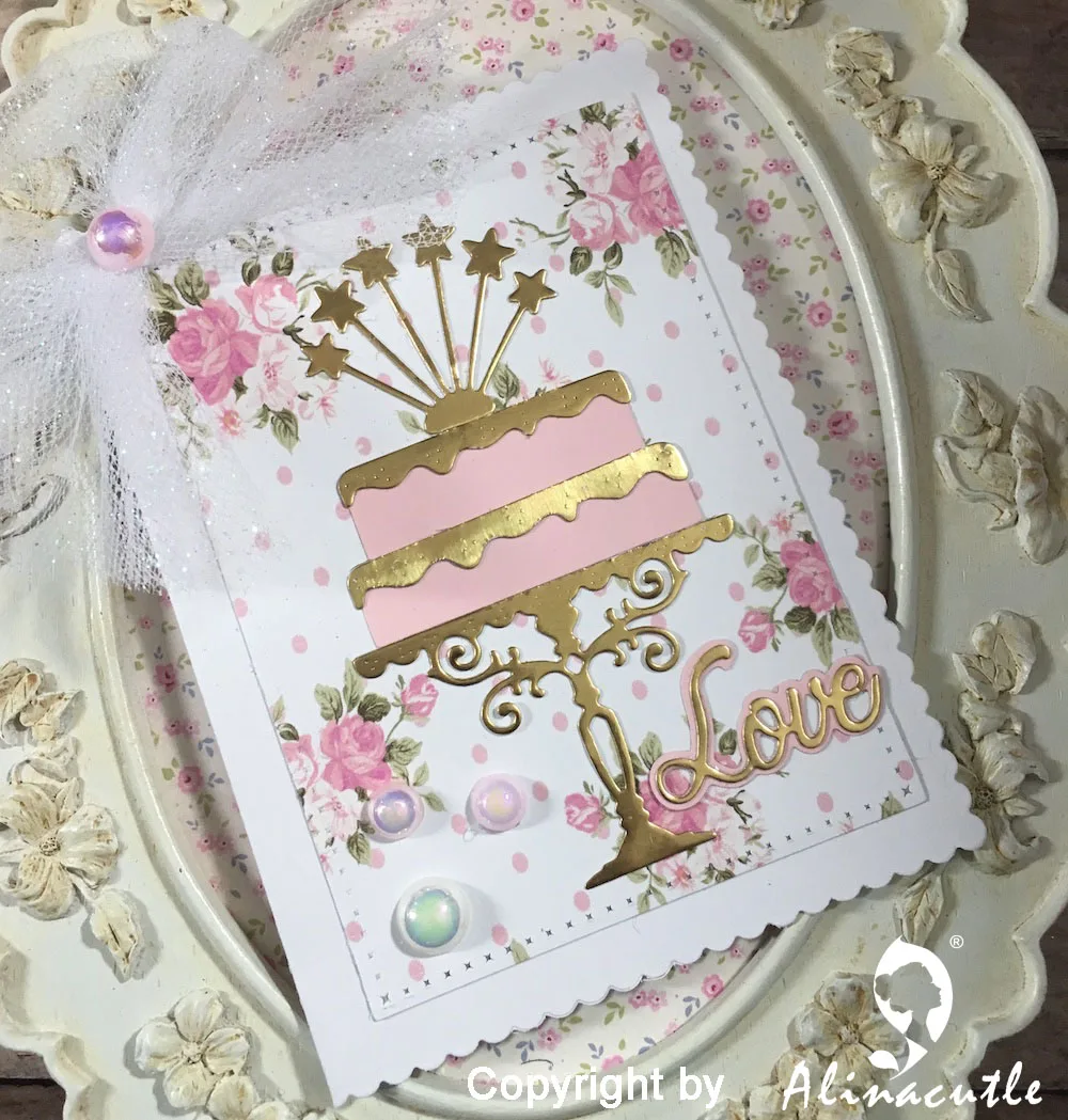 Alinacutle METAL CUTTING DIES Cut Birthday Cake Wedding Cakepunch Scrapbooking PAPER CRAFT Card Album Nnife Mold Art Cutter
Alinacutle METAL CUTTING DIES Cut Birthday Cake Wedding Cakepunch Scrapbooking PAPER CRAFT Card Album Nnife Mold Art Cutter