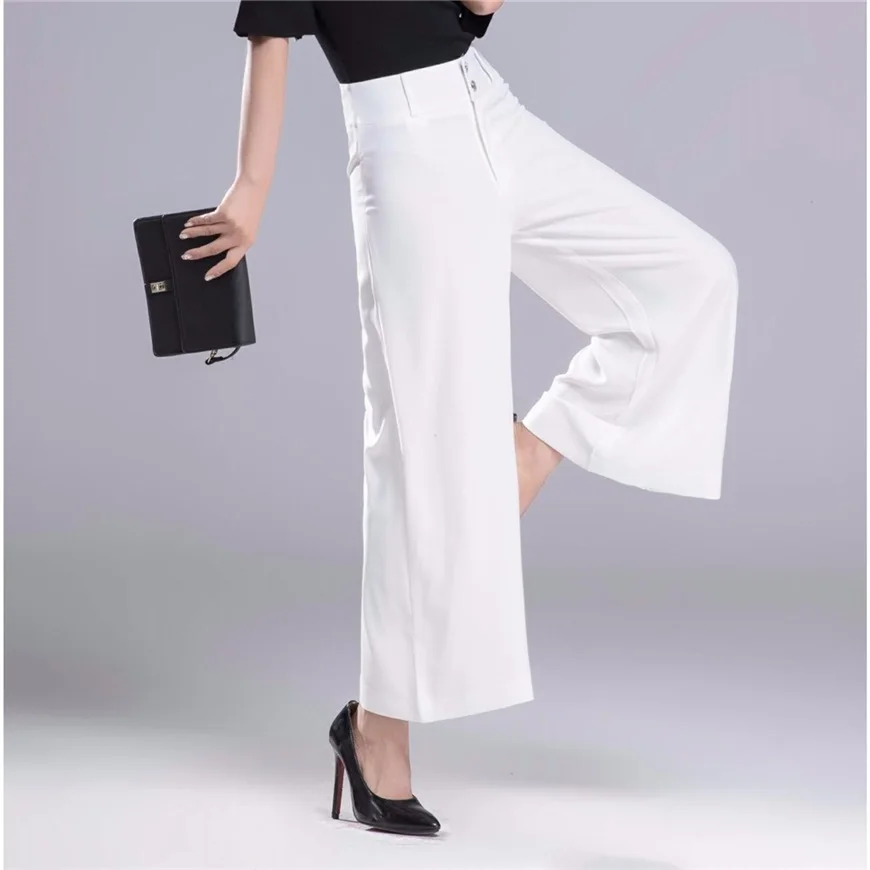Summer Casual Women High Waisted Wide Leg White Black Ankle Length Linen Pants , Female Woman Elegant 4xl 5xl Loose Trousers
Summer Casual Women High Waisted Wide Leg White Black Ankle Length Linen Pants , Female Woman Elegant 4xl 5xl Loose Trousers