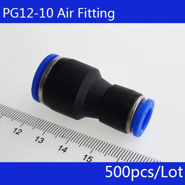 Free shipping 500pcs PG12-10 Unequal Diameter Air Tube Fitting Straight Union , One Touch Push In Pneumatic Fitting Connectors
Free shipping 500pcs PG12-10 Unequal Diameter Air Tube Fitting Straight Union , One Touch Push In Pneumatic Fitting Connectors