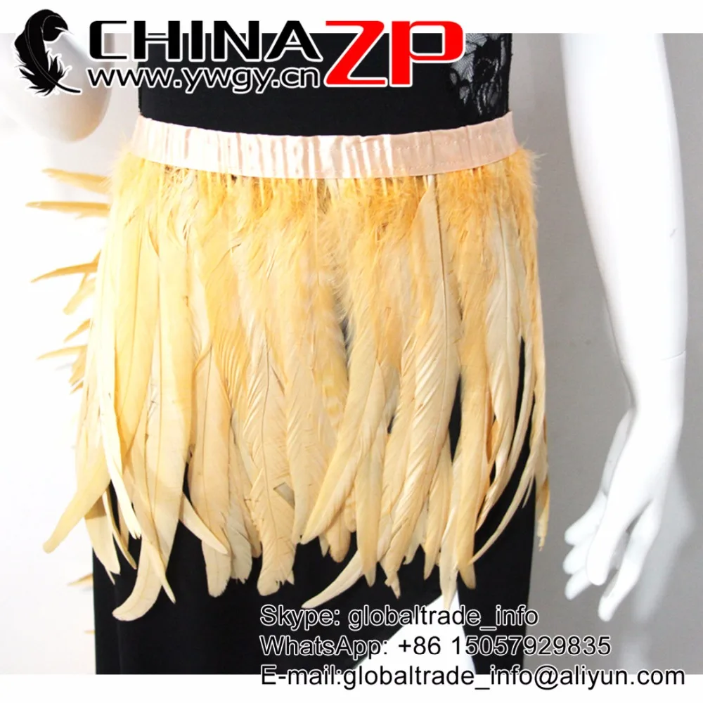 Leading Supplier CHINAZP Trimming Feathers New Arrival Prime Quality Dyed Light Yellow Rooster Tail Feather Fringe Wholesale
Leading Supplier CHINAZP Trimming Feathers New Arrival Prime Quality Dyed Light Yellow Rooster Tail Feather Fringe Wholesale