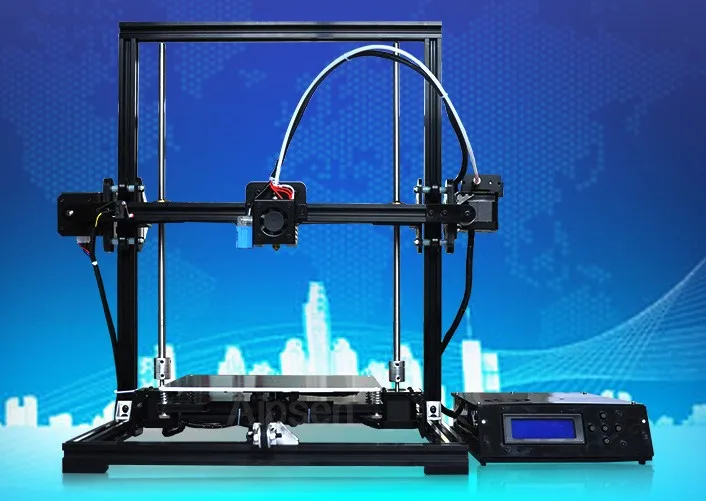 Трехмерный 3D принтер DIY Бытовой Алюминиевый Настольный Обучающий набор |