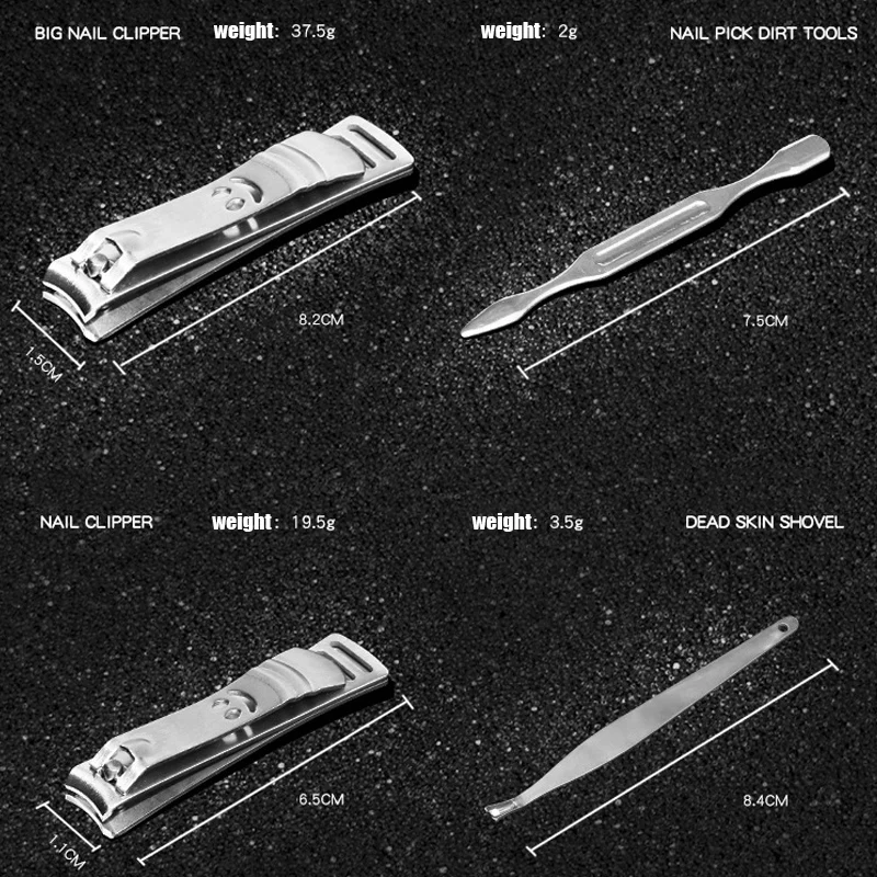 High quality stainless steel 12 piece set nail clippers scissors manicure beauty tools hand tool sets with PU bag sale | Инструменты