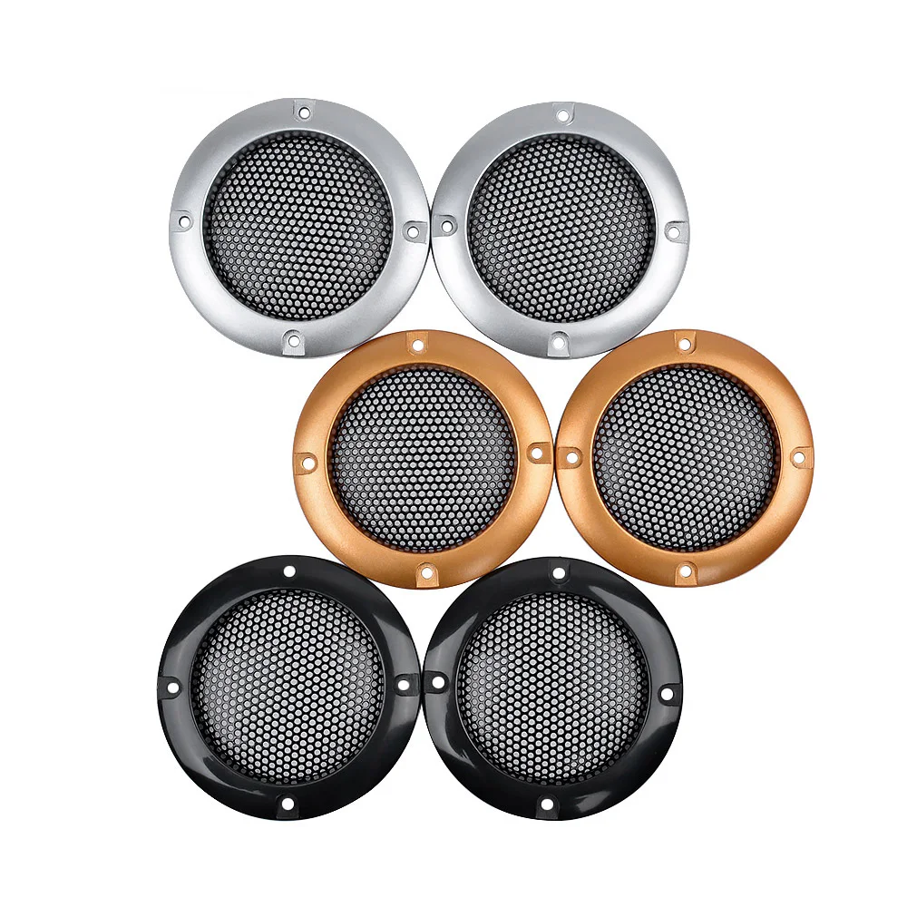 AIYIMA 2Pcs Speaker Net Cover Gold Silver Black Car Subwoofer Mesh Enclosure Protective Grille Circle 2Inch Speaker Accessories
AIYIMA 2Pcs Speaker Net Cover Gold Silver Black Car Subwoofer Mesh Enclosure Protective Grille Circle 2Inch Speaker Accessories