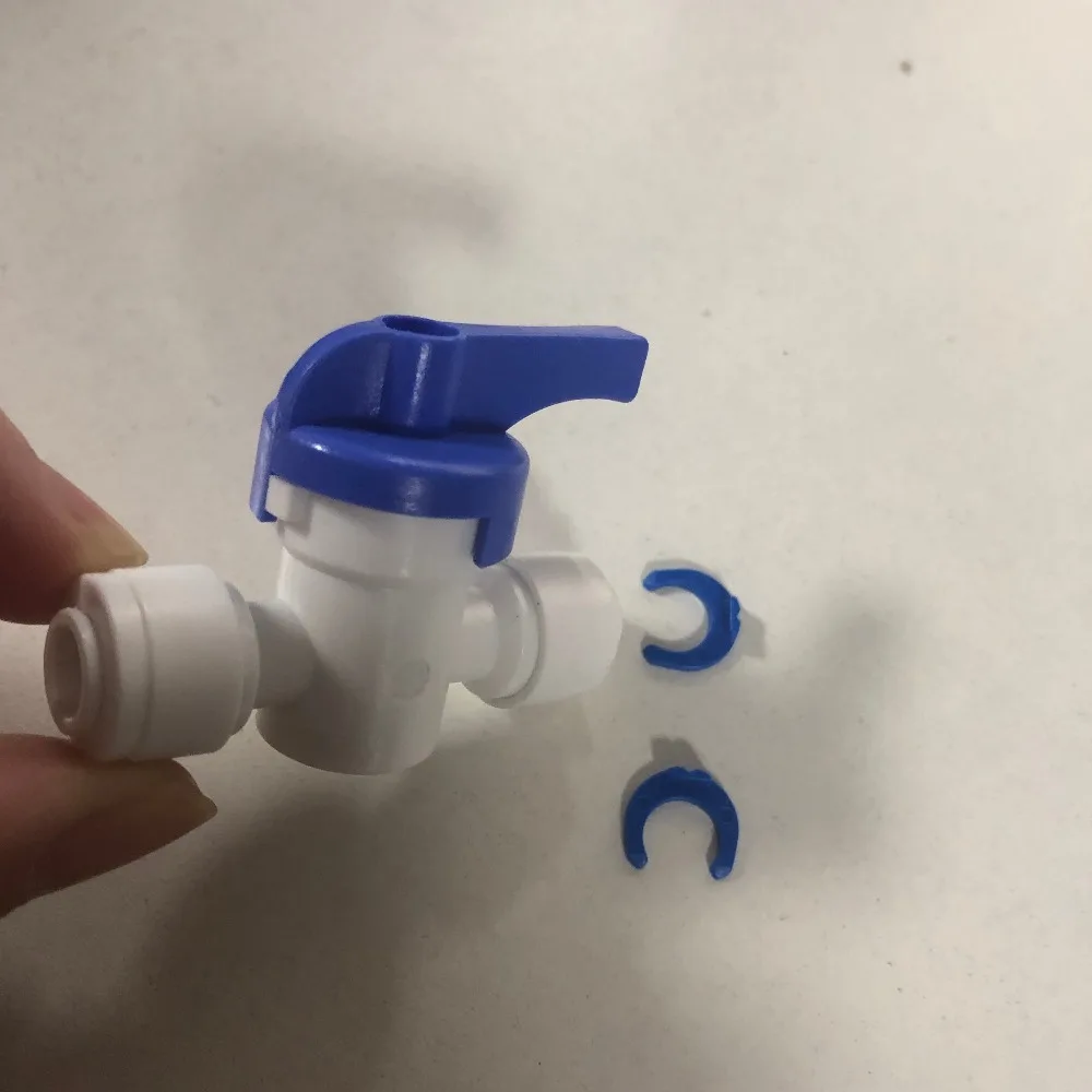 1/4" Inline Tube RO Water Tap Shut off Ball Valve Quick Fitting Connection Aquarium Filter Reverse Osmosis System
1/4" Inline Tube RO Water Tap Shut off Ball Valve Quick Fitting Connection Aquarium Filter Reverse Osmosis System