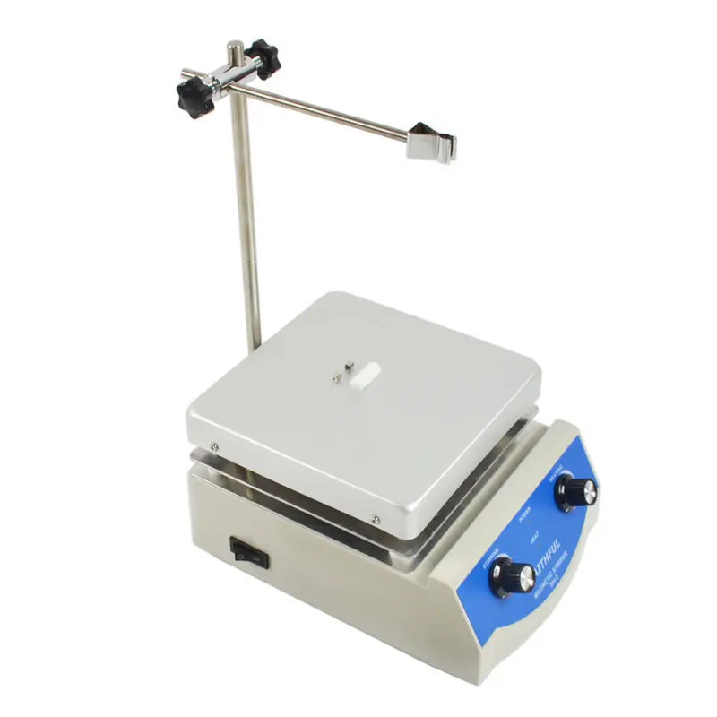 SH-3 Hotplate Stirrer Top Plate Magnetic Stirrer with Heating 17x17cm For Liquid
SH-3 Hotplate Stirrer Top Plate Magnetic Stirrer with Heating 17x17cm For Liquid