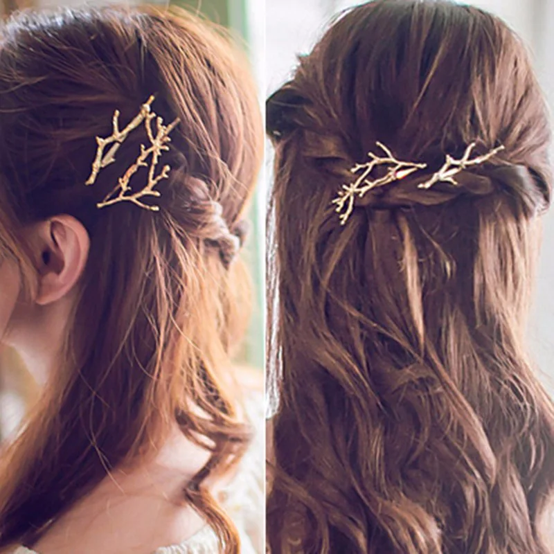 Korean Branch Shape Hairpin Hair Accessories Exquisite Antlers Design Special Women's Cute Gifts Autumn And Winter New Products
Korean Branch Shape Hairpin Hair Accessories Exquisite Antlers Design Special Women's Cute Gifts Autumn And Winter New Products