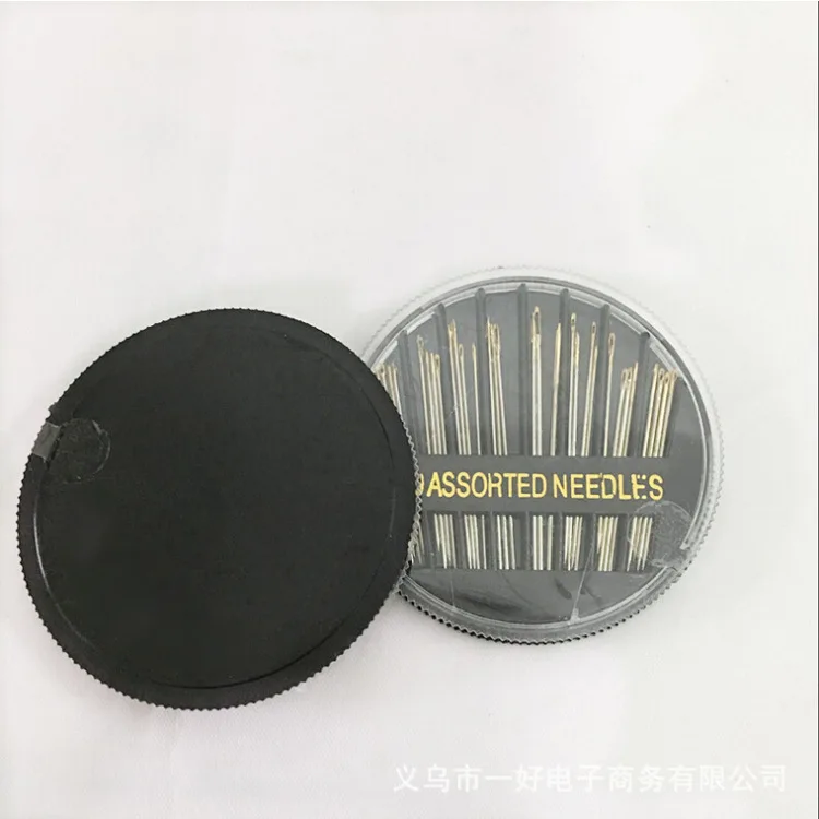 yooap Boxed sewing needles Sewing needles 30-piece disc needle box Gold tail 12G stainless steel sewing needle
yooap Boxed sewing needles Sewing needles 30-piece disc needle box Gold tail 12G stainless steel sewing needle