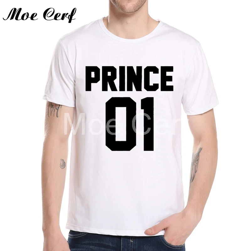 2020 summer style t shirt Prince Short Sleeve Tops For Men King Queen Printed Casual T Shirt Couples Tee Shirts L10-F-11
2020 summer style t shirt Prince Short Sleeve Tops For Men King Queen Printed Casual T Shirt Couples Tee Shirts L10-F-11