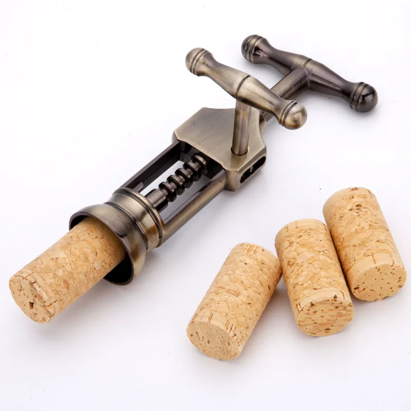 BEEMSK Hot Top Grade Zinc Alloy Multifunction Box Wine Opener Bronze Wine Opener
BEEMSK Hot Top Grade Zinc Alloy Multifunction Box Wine Opener Bronze Wine Opener