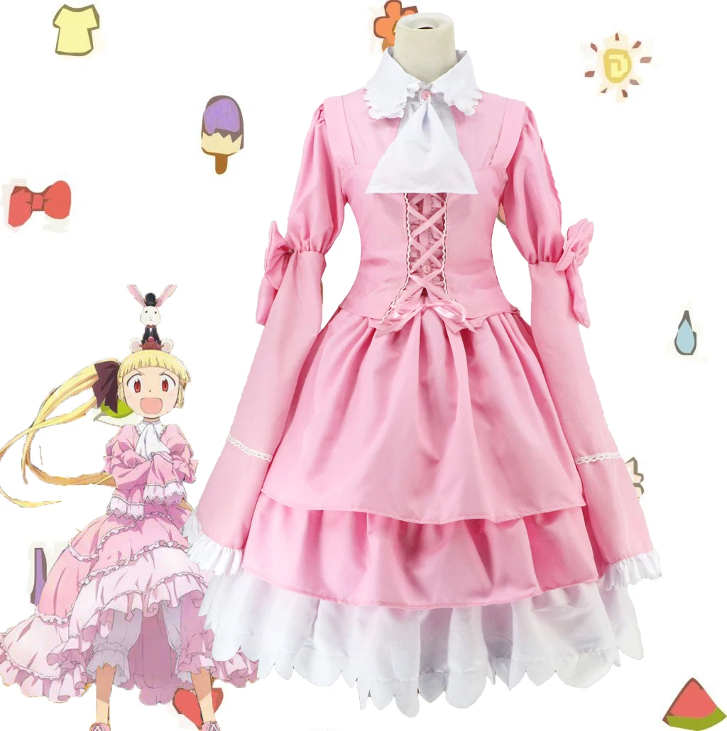New Anime Alice To Zouroku Cosplay Lolita Pink Maid Dress Sweet and Cute Lolita Palace Woman Girls Japanese Dress
New Anime Alice To Zouroku Cosplay Lolita Pink Maid Dress Sweet and Cute Lolita Palace Woman Girls Japanese Dress