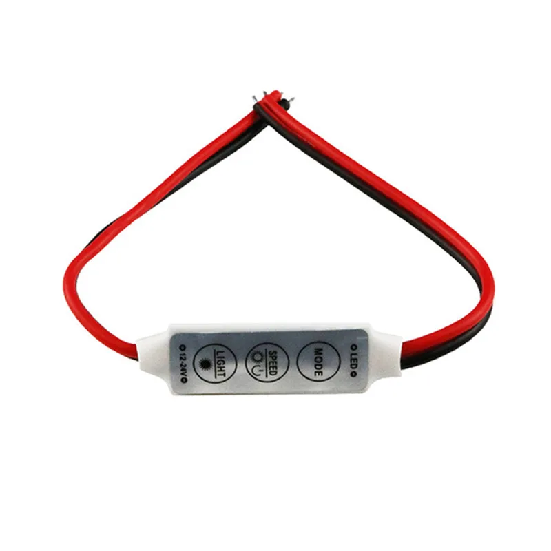 Dimmer LED Strip RGB Controller DC 12V 24V Mini Dimmer LED Single Color Controller for 5050 3528 5730 LED Strip Light
Dimmer LED Strip RGB Controller DC 12V 24V Mini Dimmer LED Single Color Controller for 5050 3528 5730 LED Strip Light