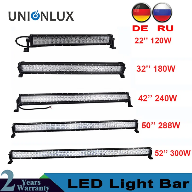 Double Row LED Light Bar 22" 32" 42" 50'' 52" Straight Offroad LED Work Light Bar For 4x4 4WD Truck Trailer SUV ATV UTV
Double Row LED Light Bar 22" 32" 42" 50'' 52" Straight Offroad LED Work Light Bar For 4x4 4WD Truck Trailer SUV ATV UTV