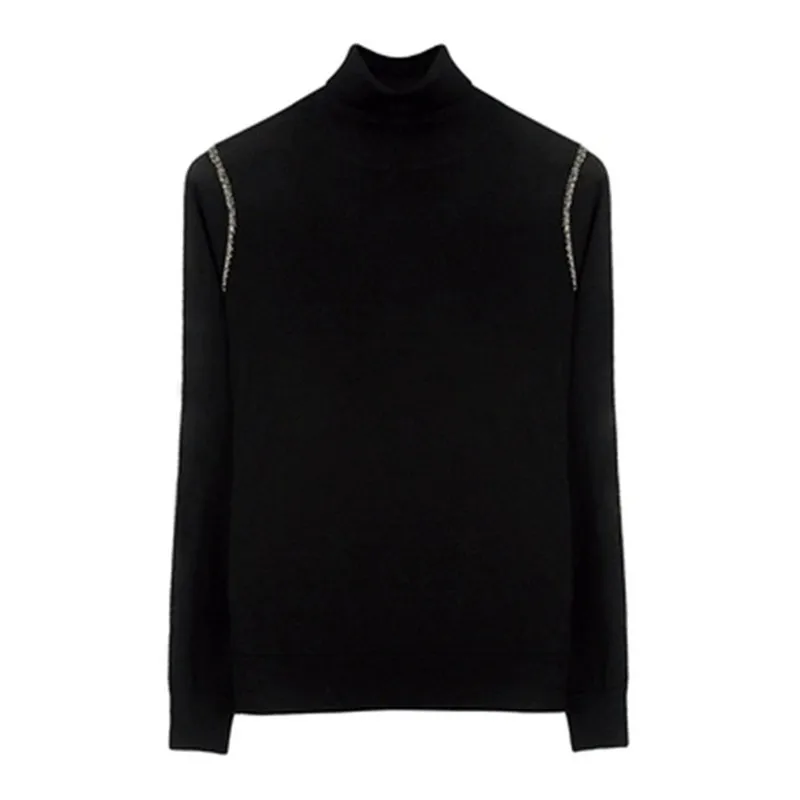 100%hand made pure wool knit women casual turtleneck slim pullover sweater solid color S-L
100%hand made pure wool knit women casual turtleneck slim pullover sweater solid color S-L