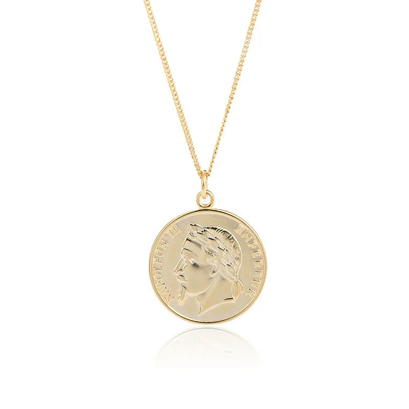 100% 925 Sterling Silver Portrait Of Napoleon III Round Coin Statement Pendants Necklace Women Charms Choker Fine Boho Jewelry
100% 925 Sterling Silver Portrait Of Napoleon III Round Coin Statement Pendants Necklace Women Charms Choker Fine Boho Jewelry
