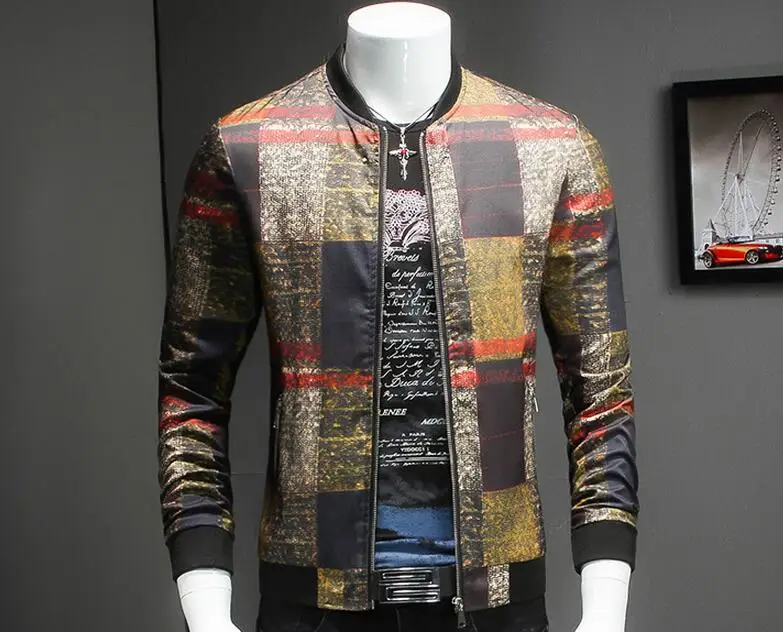 HOT / Spring and Autumn Male New plus-size cultivate one's morality leisure jacket print /M--5XL
HOT / Spring and Autumn Male New plus-size cultivate one's morality leisure jacket print /M--5XL