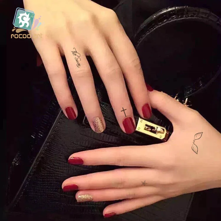 Hot Sale Small fruit Cartoon finger Temporary Tattoo Cute Cat Tattoo Sticker Love Women Body Finger Art Waterproof Tatoo Kid
Hot Sale Small fruit Cartoon finger Temporary Tattoo Cute Cat Tattoo Sticker Love Women Body Finger Art Waterproof Tatoo Kid
