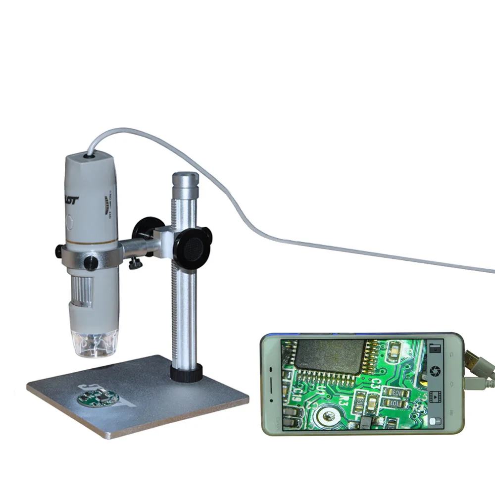 USB Portable Microscope OTG Function 8LED Digital Zoom Microscopes Magnifier Holder 5.0MP Video Camera 1X-500X Magnification
USB Portable Microscope OTG Function 8LED Digital Zoom Microscopes Magnifier Holder 5.0MP Video Camera 1X-500X Magnification