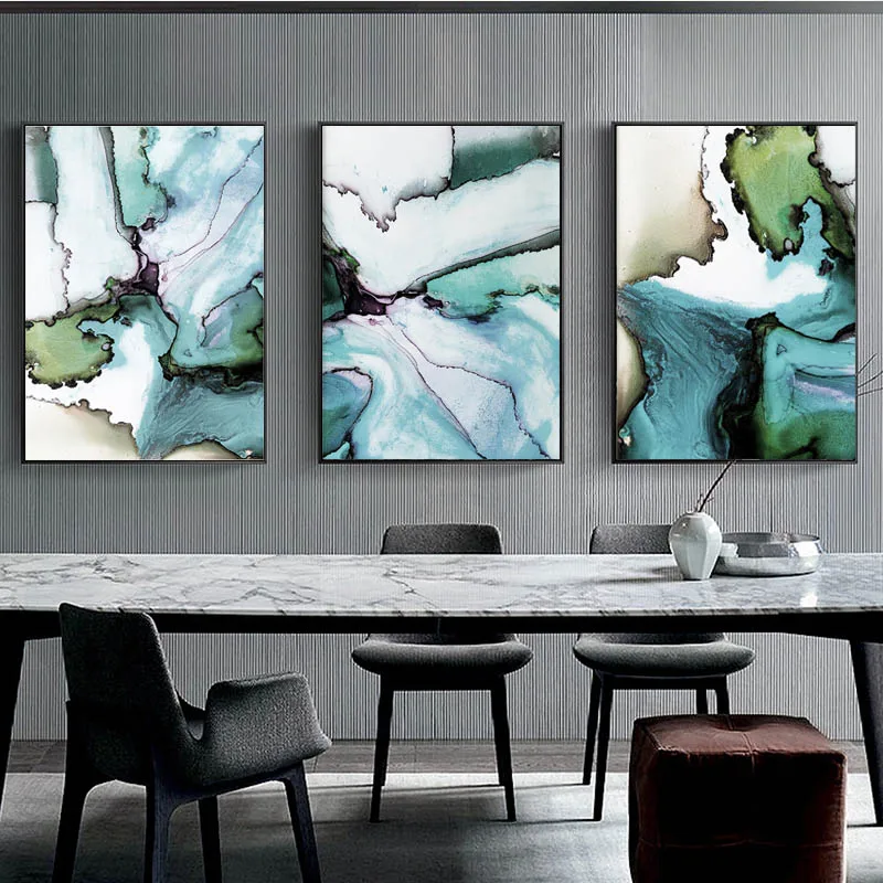 Ink Wash Wall Art Modern Canvas Painting Marble Green Poster Abstract Art Chinese Watercolour Pictures for Living Room Decor
Ink Wash Wall Art Modern Canvas Painting Marble Green Poster Abstract Art Chinese Watercolour Pictures for Living Room Decor