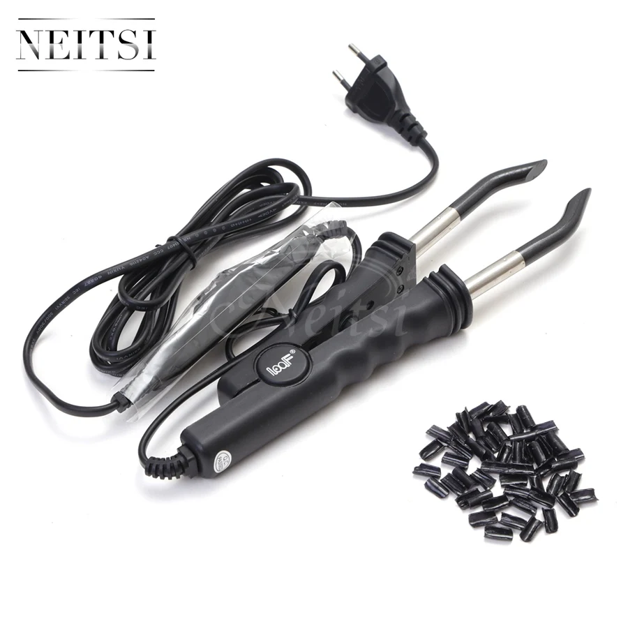 Neitsi 1PC Adjustable Temperature Euro Plug Hair Connector & 50pcs U-Shaped Keratin Glue Nail Tips One Set For Hair Extensions
Neitsi 1PC Adjustable Temperature Euro Plug Hair Connector & 50pcs U-Shaped Keratin Glue Nail Tips One Set For Hair Extensions