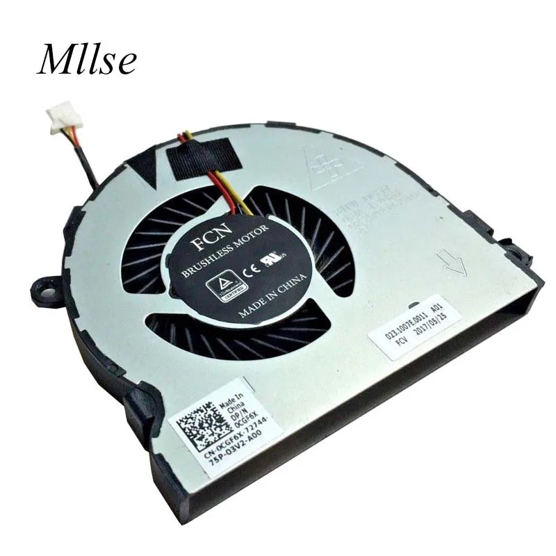 Free Shipping original cpu cooling fan cooler for Dell Vostro 15-3568 15 3568 DFS170005010T FJ1W DC5V 0.5a 0CGF6X CGF6X
Free Shipping original cpu cooling fan cooler for Dell Vostro 15-3568 15 3568 DFS170005010T FJ1W DC5V 0.5a 0CGF6X CGF6X