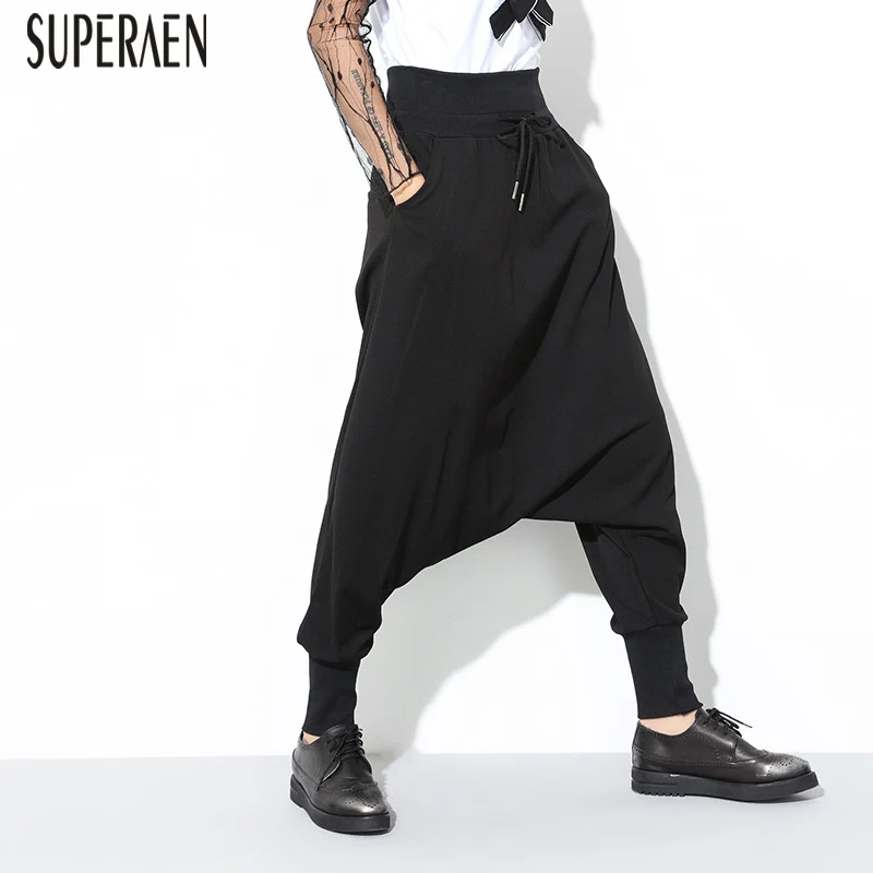 Женские длинные брюки из хлопка SuperAen, с эластичной талией, на завязках, повседневные, весна женские штаны-шаровары, 2019
Женские длинные брюки из хлопка SuperAen, с эластичной талией, на завязках, повседневные, весна женские штаны-шаровары, 2019