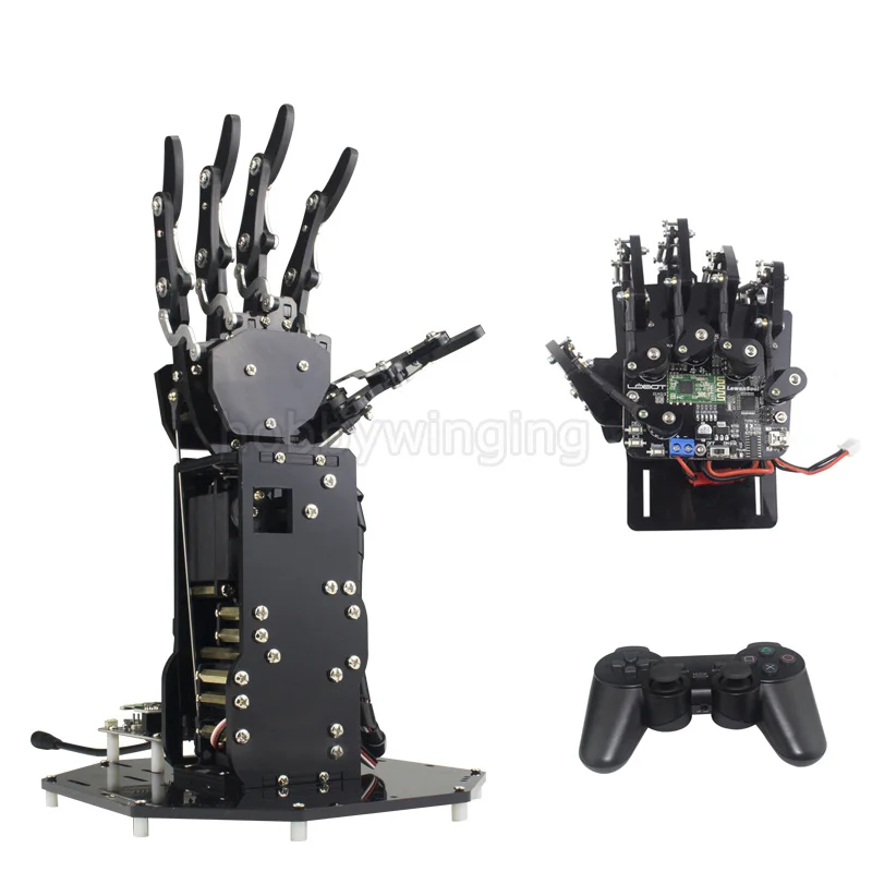Bionic Robot Hand Palm Fingers Robotic DIY Kit /High Torque Manipulator Wireless Handle /Somatosensory Control Open source
Bionic Robot Hand Palm Fingers Robotic DIY Kit /High Torque Manipulator Wireless Handle /Somatosensory Control Open source