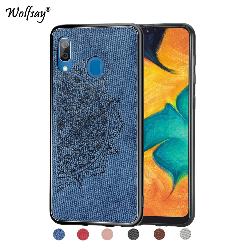 For Samsung Galaxy A20 Shockproof Soft TPU Cloth Texture Hard Phone Bumper For Samsung Galaxy A20 Cover For Samsung A20 Fundas
For Samsung Galaxy A20 Shockproof Soft TPU Cloth Texture Hard Phone Bumper For Samsung Galaxy A20 Cover For Samsung A20 Fundas