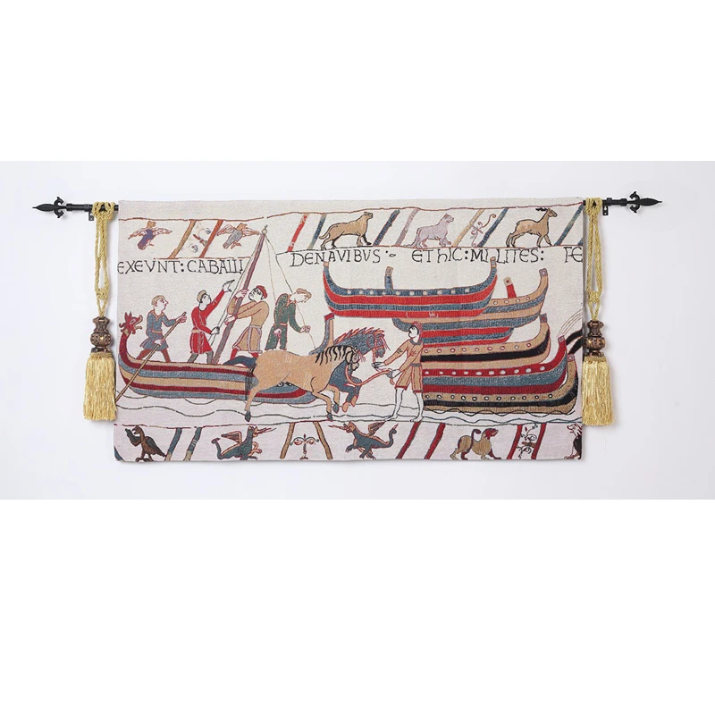 Настенный Гобелен Bayeux 80х140 см|decorative tapestry|tapestry medievalwall tapestry |