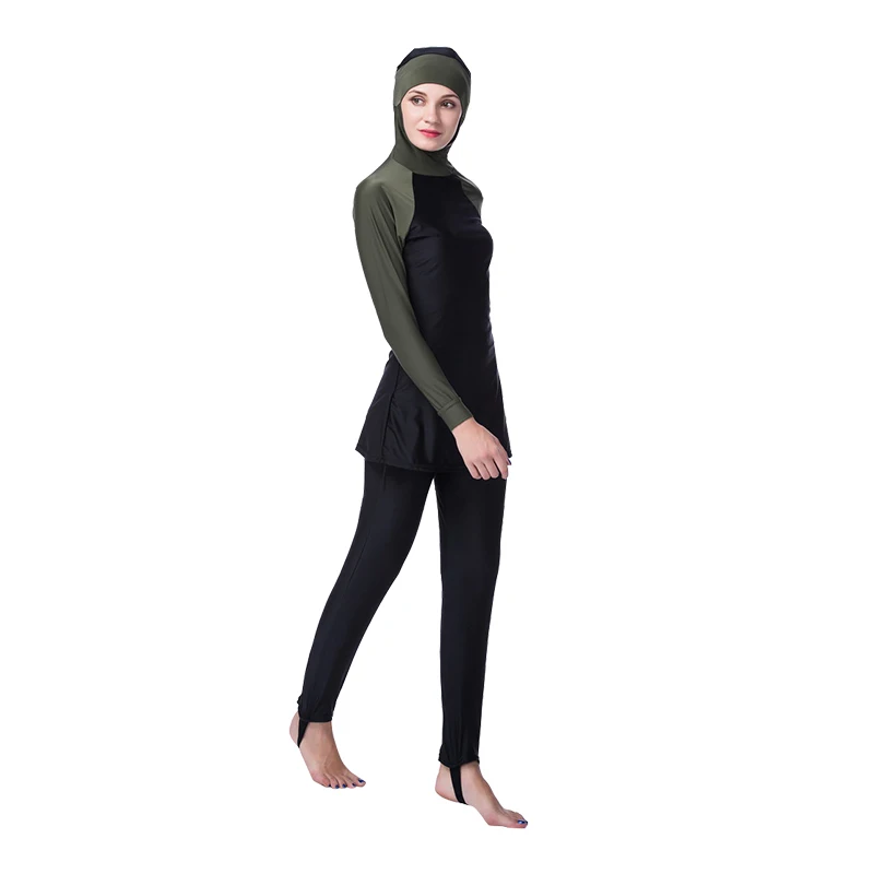 Fashion Dubai Islamic swimsuits modest Hijab swimsuit Lady Muslim swimming clothes Swimwear Plus size modesty Large size 4XL
Fashion Dubai Islamic swimsuits modest Hijab swimsuit Lady Muslim swimming clothes Swimwear Plus size modesty Large size 4XL