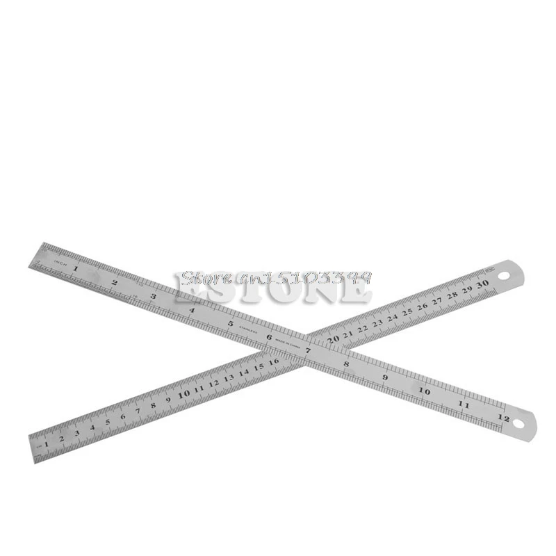 12" Double Side Stainless Steel Metric Metal Ruler Pocket Pouch Measurement 30CM G08 Whosale&DropShip
12" Double Side Stainless Steel Metric Metal Ruler Pocket Pouch Measurement 30CM G08 Whosale&DropShip
