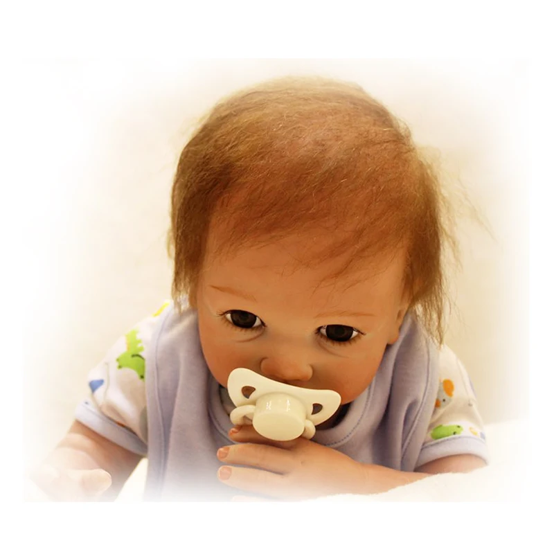 Lifelike Newborn Baby 22'' Safe Realistic Baby Doll Soft Silicone Touch Real Reborn Baby Doll Kits Toy Birthday Christmas Gifts
Lifelike Newborn Baby 22'' Safe Realistic Baby Doll Soft Silicone Touch Real Reborn Baby Doll Kits Toy Birthday Christmas Gifts