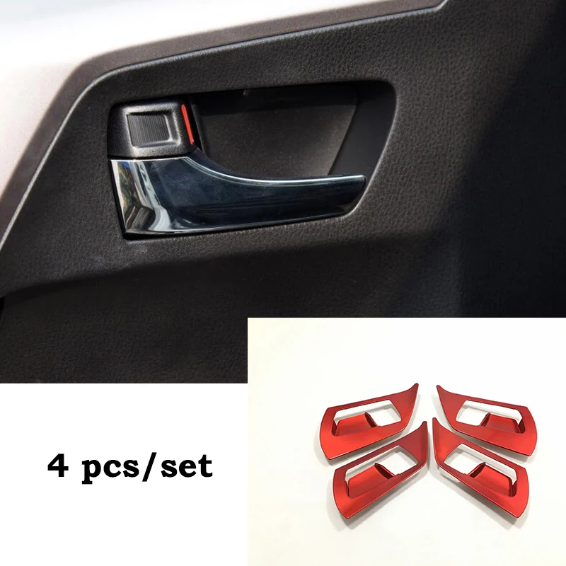 For Toyota Rav4 Rav 4 2016 2017 ABS red STYLE car Inner Side Car Door Handle Bowl Molding Cover Kit Trim Accessories 4pcs
For Toyota Rav4 Rav 4 2016 2017 ABS red STYLE car Inner Side Car Door Handle Bowl Molding Cover Kit Trim Accessories 4pcs