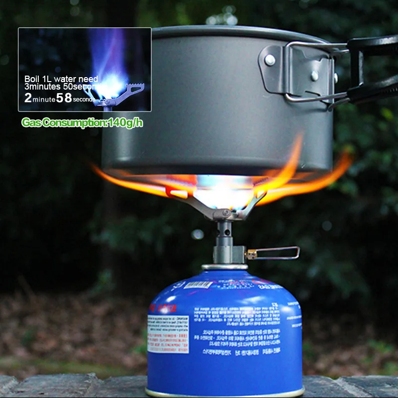 BRS New Titanium Gas Stove Mini Camping Stove Outdoor Survival Furnace Pocket Stove Picnic Cooking Gas Burners BRS 3000T 2700W
BRS New Titanium Gas Stove Mini Camping Stove Outdoor Survival Furnace Pocket Stove Picnic Cooking Gas Burners BRS 3000T 2700W