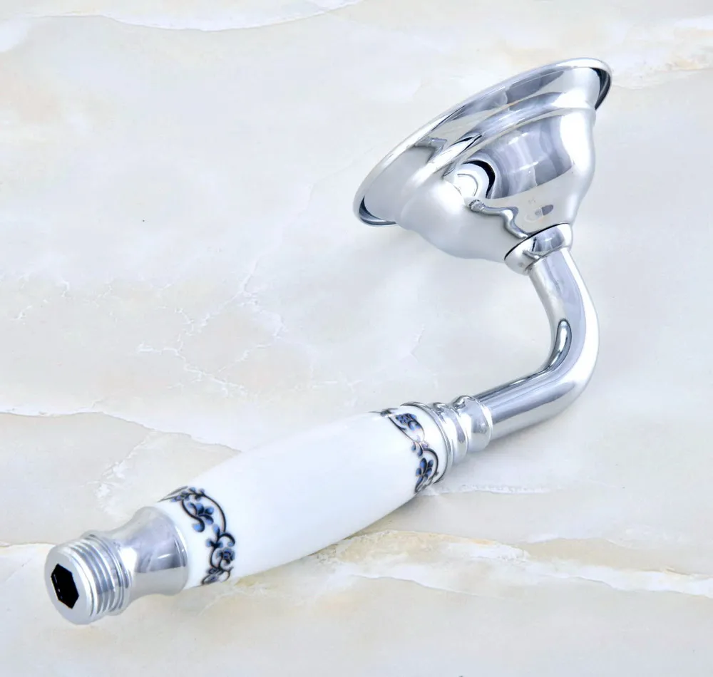 Polished Chrome Brass Telephone Shape Hand Spray Handheld Shower head / Bathroom Accessory (Standard 1/2") mhh032
Polished Chrome Brass Telephone Shape Hand Spray Handheld Shower head / Bathroom Accessory (Standard 1/2") mhh032
