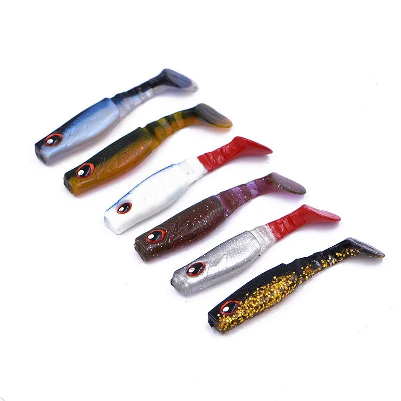 6PCS /Lot Soft Fish Fishing Lures Bionic Bait Hot Sale Artificial Fake Bait Silicone Soft Fishing Baits
6PCS /Lot Soft Fish Fishing Lures Bionic Bait Hot Sale Artificial Fake Bait Silicone Soft Fishing Baits