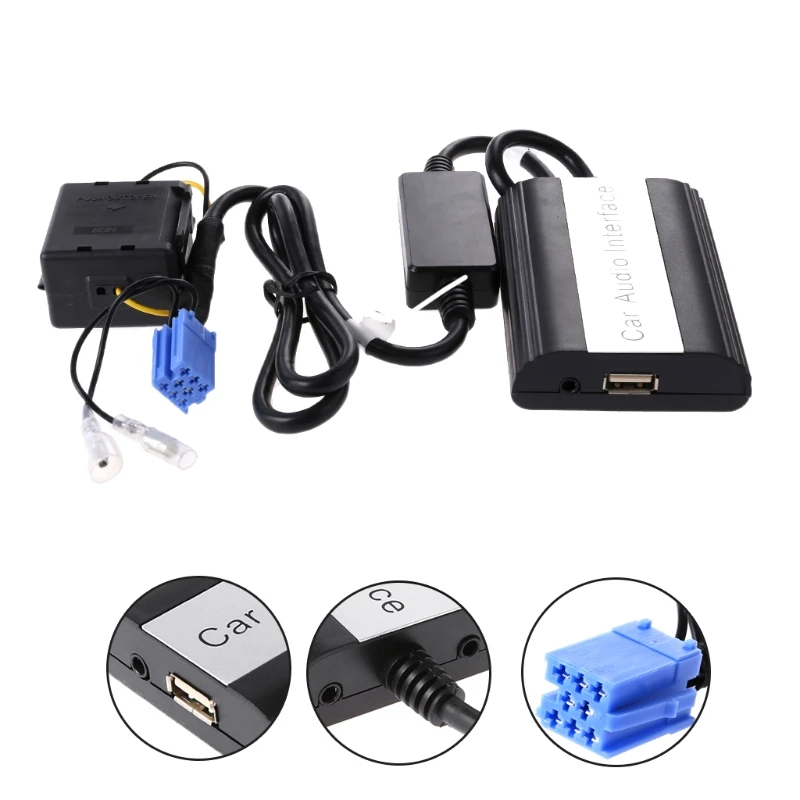 OOTDTY 1 комплект Handsfree Car Bluetooth наборы MP3 AUX адаптер Интерфейс для Renault Megane Clio Scenic Laguna |