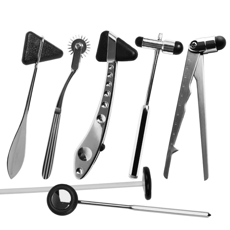Medical Diagnostic Taylor Wartenburg Pinwheel Babinski Queen Square Ergonomic Neurological Tendon Percussor Reflex Hammer
Medical Diagnostic Taylor Wartenburg Pinwheel Babinski Queen Square Ergonomic Neurological Tendon Percussor Reflex Hammer